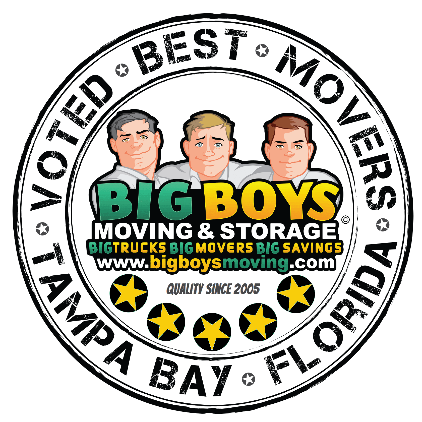 Big Boys Moving & Storage logo