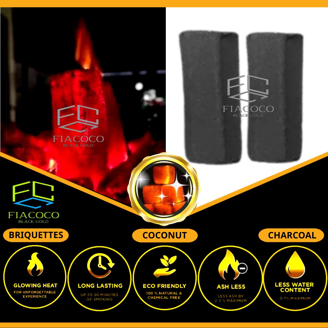 Fiacoco Charcoal Briquettes