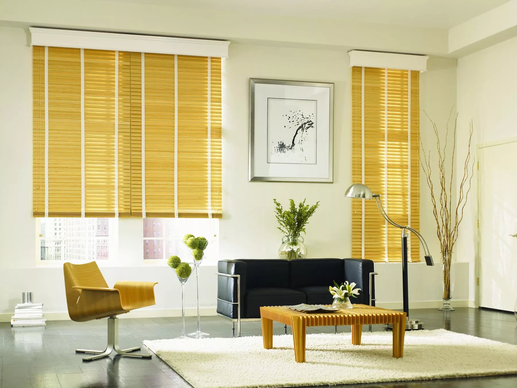 Bamboo Blinds with a View Elevate Your Interior Aesthetics