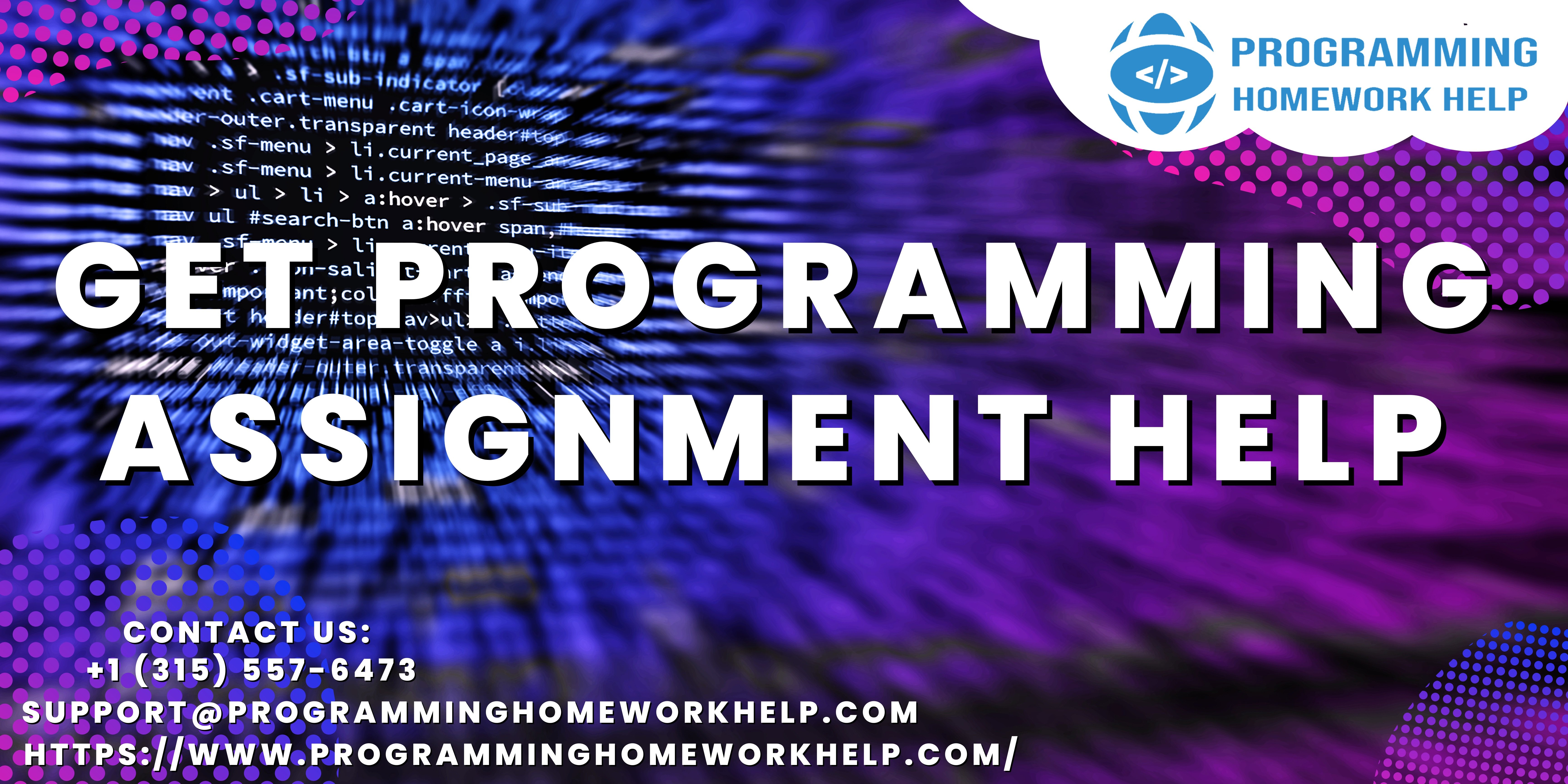 Programming Homework Help