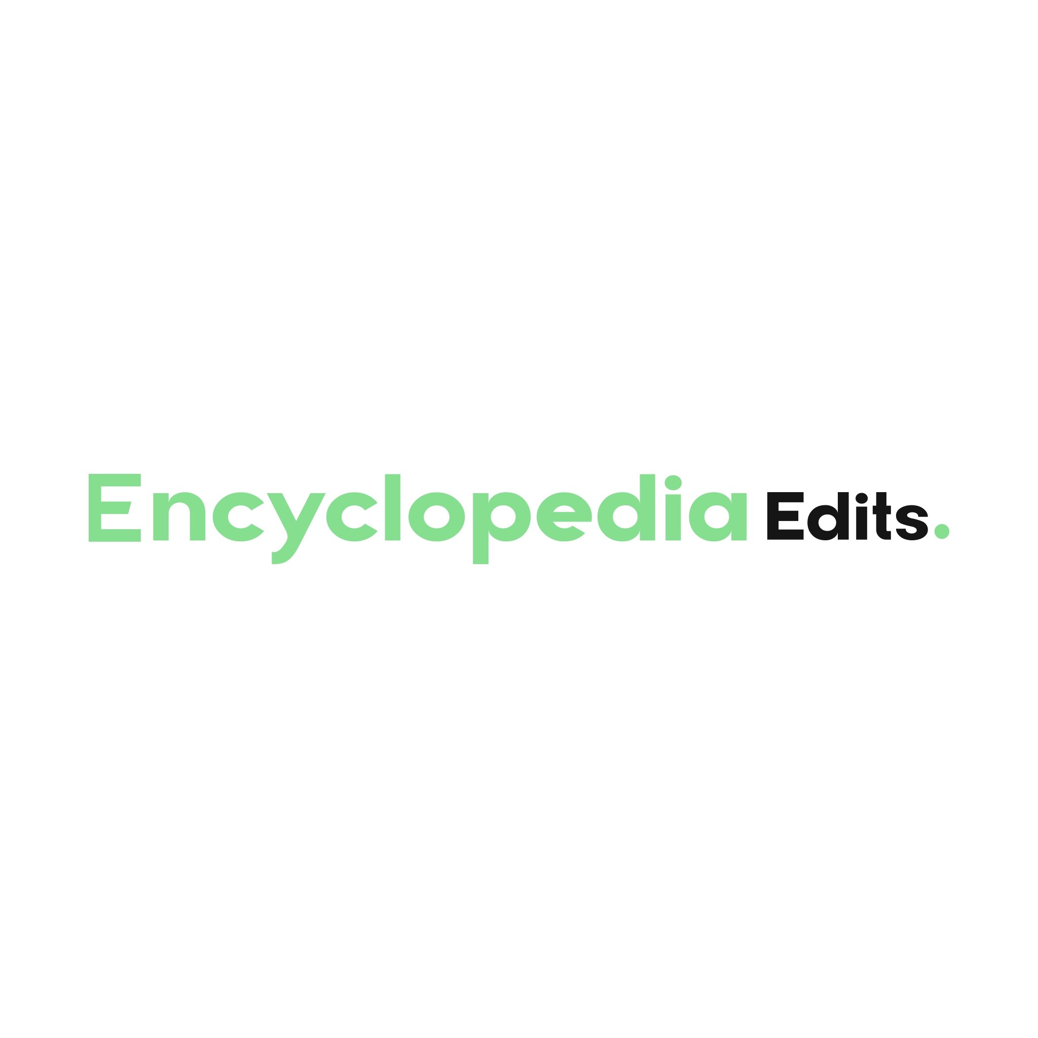 Encyclopedia Edits