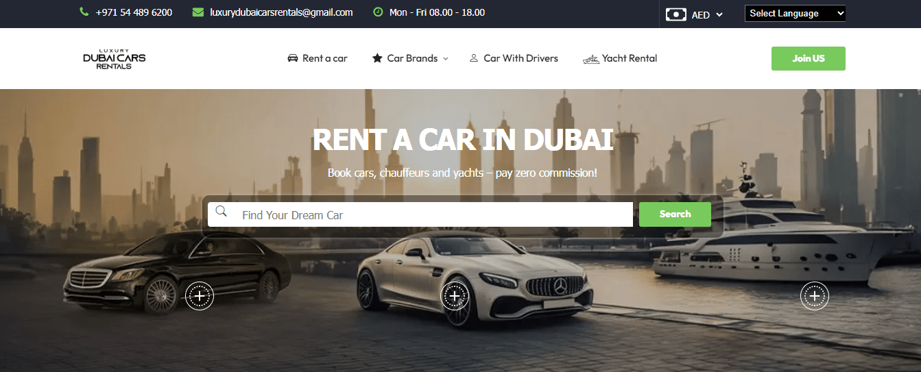 Luxury Ferrari Cars Rental Service