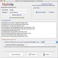 Mailvita EML to G Suite Importer for Mac Software