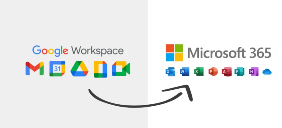 Google Workspace to Office 365 Migration