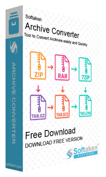 Softaken Archive Converter Software