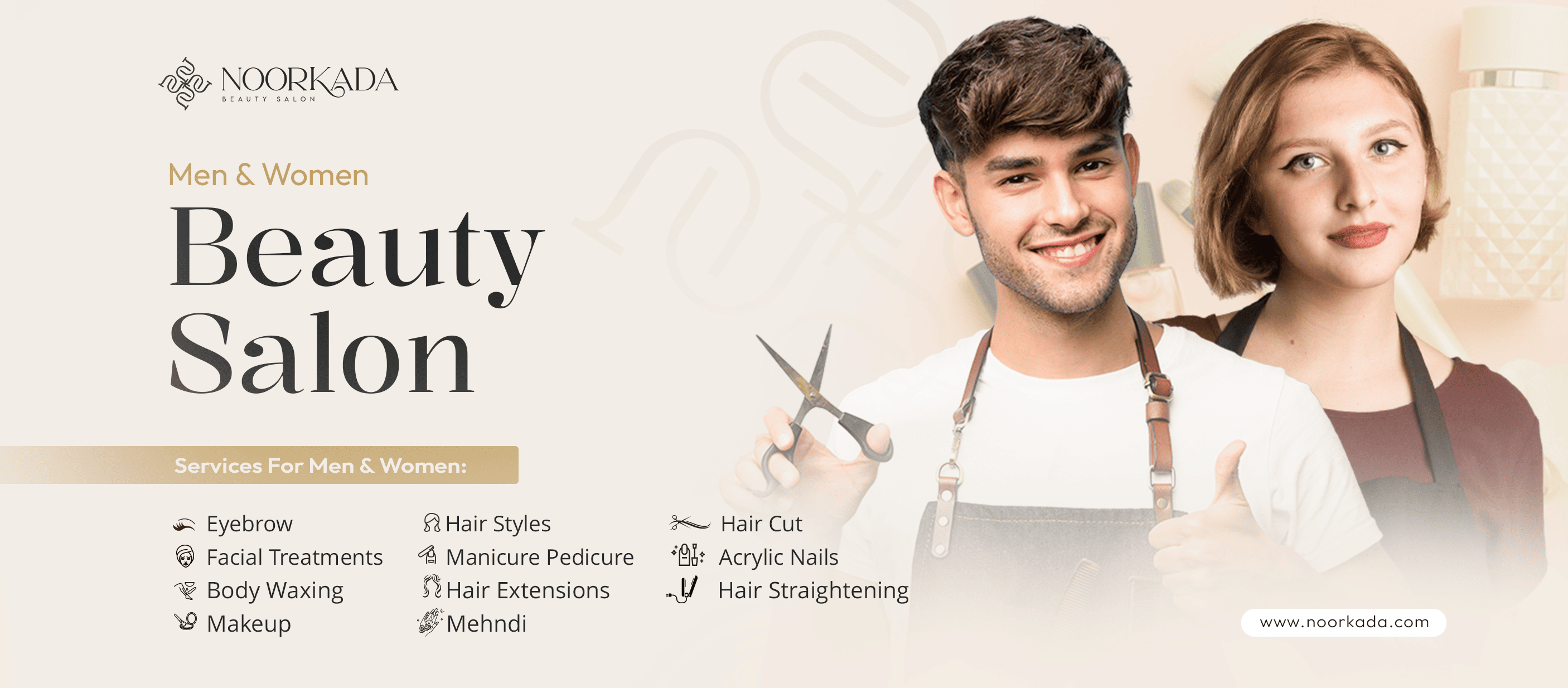 Noor Kada Beauty Salon For Men &amp; Women
