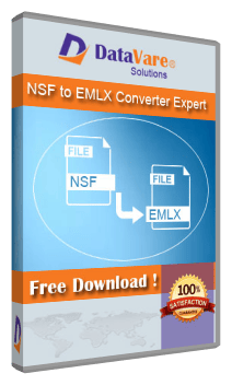 DataVare NSF to EMLX Converter Expert
