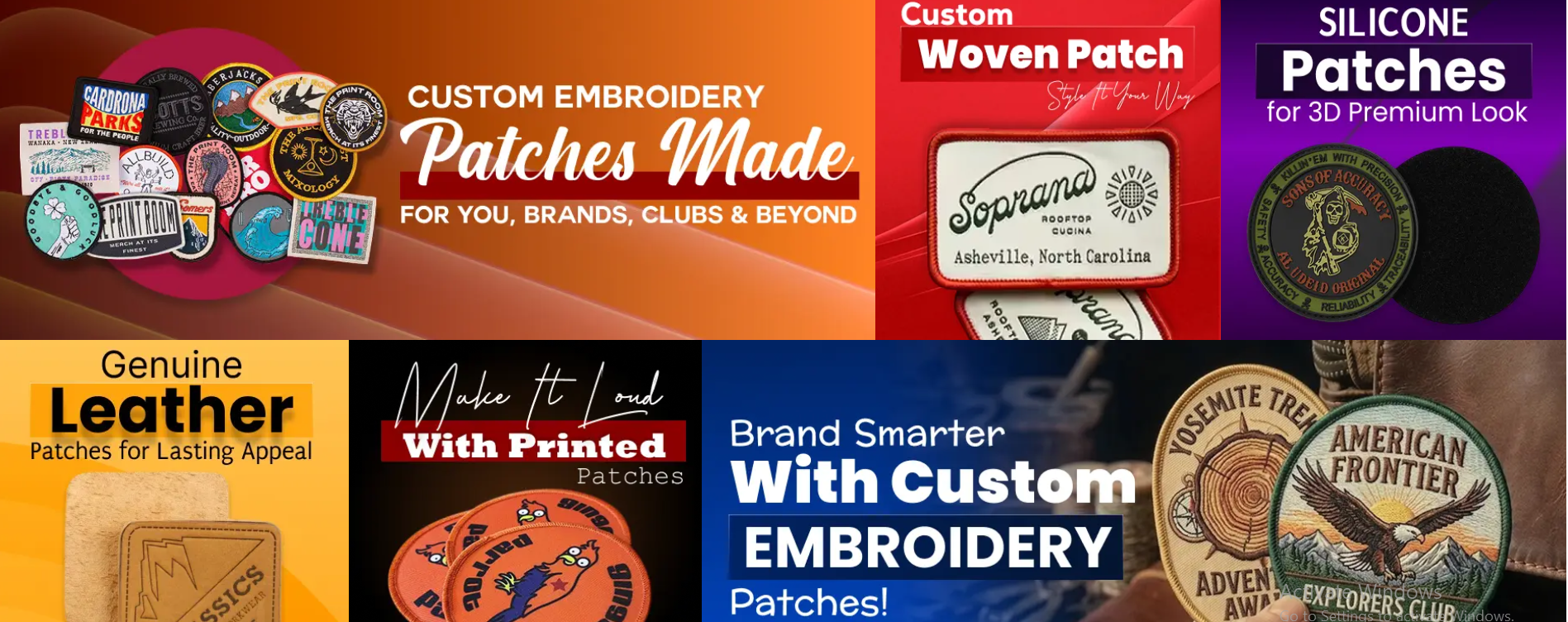 Embroidery Patches UK