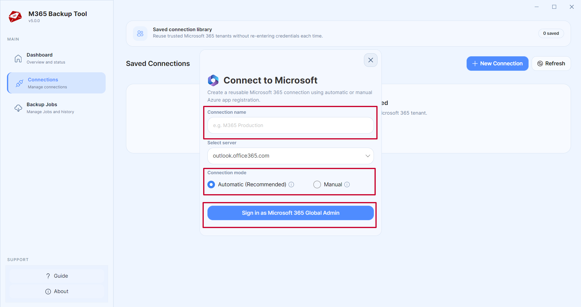 MailsDaddy Office 365 Backup Tool