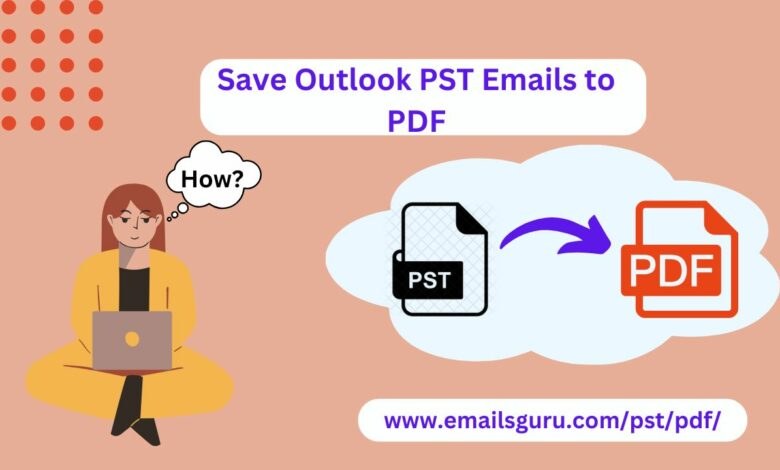 Best Tool to Convert Outlook PST Emails to PDF