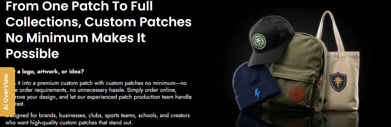 USA Custom Patches